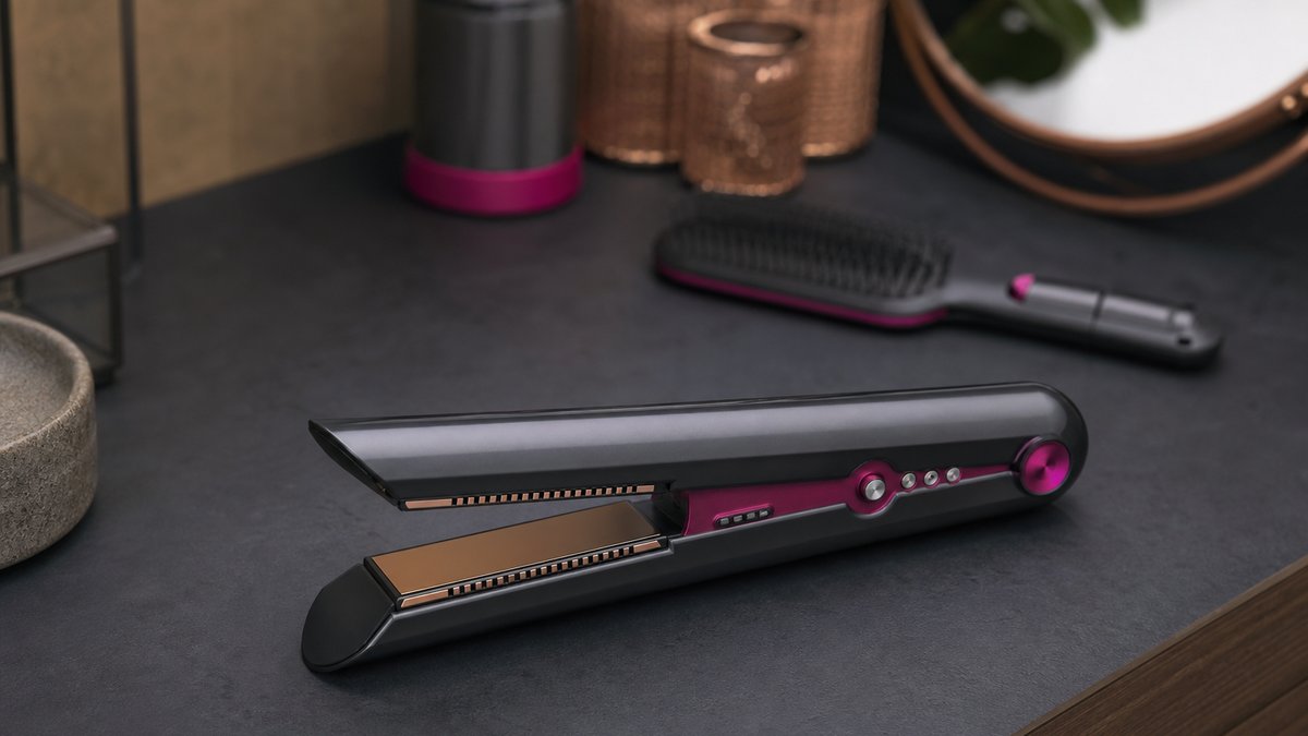 Dyson Corrale: plancha inalámbrica con placas flexibles